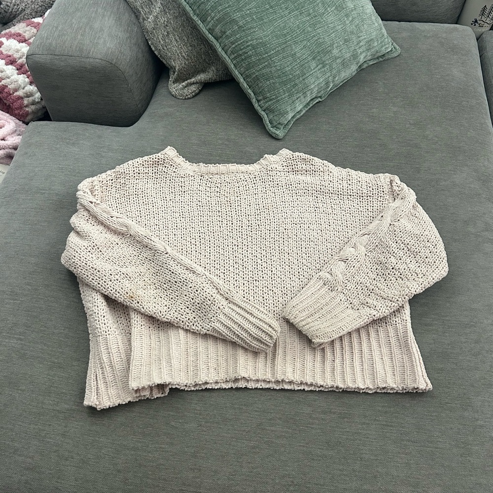 Billabong Cream Knit Sweater